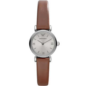 Emporio Armani: Emporio Armani Silver Ladies Watch - AR1685