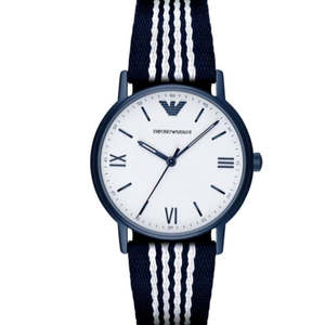 Emporio Armani: Emporio Armani Blue Men's Watch - AR80005