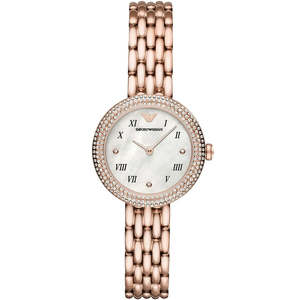 Emprio Armani Rose Gold Ladies Watch - AR11355