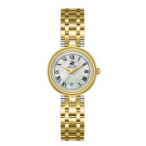 Most Stock: Beverly Hills Polo Club Gold Ladies Watch - BP3838X.120