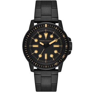 Armani Exchange Leonardo Black-Tone Men's Watch - AX1855