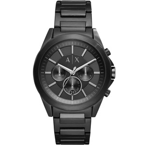 Armani Exchange: Armani Exchange Drexler Chronograph Black Men's Watch - AX2601