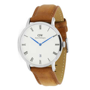 Daniel Wellington 1: Daniel Wellington Dapper Durham 38mm Men's Silver Watch DW00100116