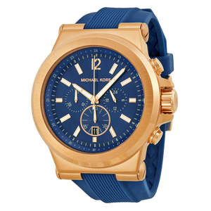 Michael Kors Mens Watches: Michael Kors Dylan Chronograph Navy Dial Men's Watch MK8295