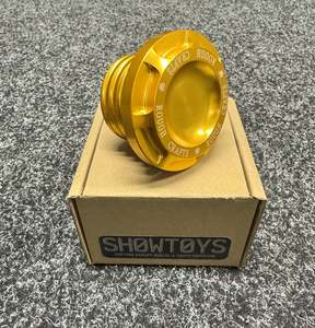Frame: Harley Gold Gas Cap