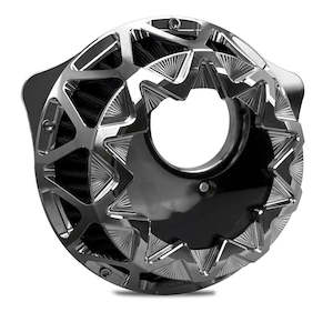 Engine: Harley Crossed M8 Air cleaner Chrome