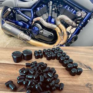 Engine: VROD Blackout Bolt Cover Kit Suit Harley Davidson