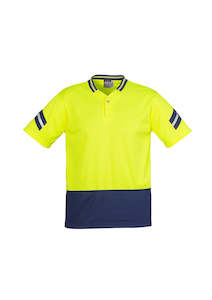 Polos Vests: Mens Hi Vis Astro Short Sleeve Polo