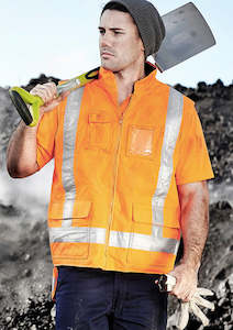 Polos Vests: Mens TTMC-W23 Fleece Lined Vest