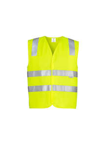Polos Vests: Unisex Hi Vis Basic Vest