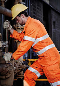 Overalls: Mens FR Hoop Taped Overall 97 / Orange