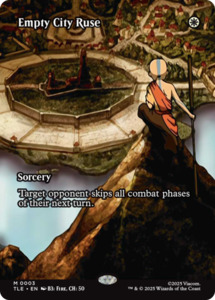 Avatar The Last Airbender Eternal Legal: Empty City Ruse (Borderless) [Avatar: The Last Airbender: Eternal-Legal]