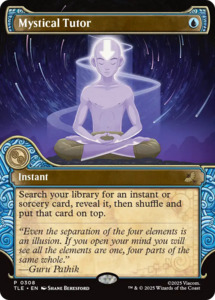 Avatar The Last Airbender Eternal Legal: Mystical Tutor (Showcase) [Avatar: The Last Airbender: Eternal-Legal]