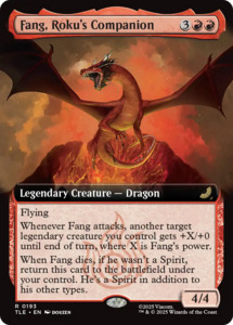 Avatar The Last Airbender Eternal Legal: Fang, Roku's Companion (Extended Art) [Avatar: The Last Airbender: Eternal-Legal]