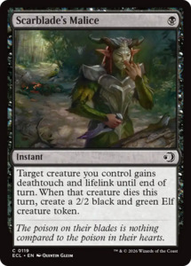 Scarblade's Malice [Lorwyn Eclipsed]