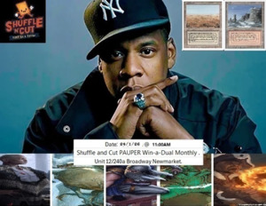 Shuffle and Cut Pauper Monthly 14.0 Ticket