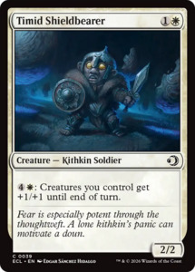 Timid Shieldbearer [Lorwyn Eclipsed]