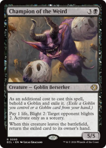 Mtg Lorwyn Eclipsed: Champion of the Weird [Lorwyn Eclipsed]