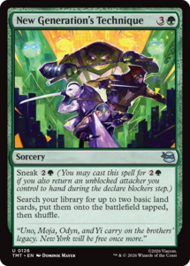 Mtg Teenage Mutent Ninja Turtles: New Generation's Technique [Teenage Mutant Ninja Turtles]