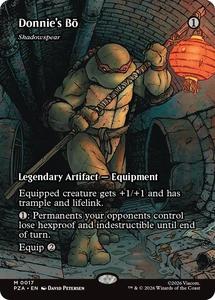 Teenage Mutant Ninja Turtles Eternal Legal: Donnie's Bo - Shadowspear (Borderless) [Teenage Mutant Ninja Turtles Eternal-Legal]