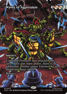 Teenage Mutant Ninja Turtles Eternal Legal: Waves of Aggression (Borderless) [Teenage Mutant Ninja Turtles Eternal-Legal]