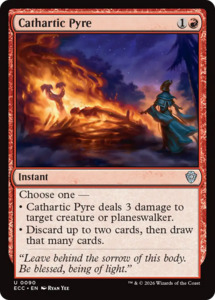 Lorwyn Eclipsed Commander: Cathartic Pyre [Lorwyn Eclipsed Commander]