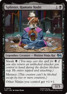 Mtg Teenage Mutent Ninja Turtles: Splinter, Hamato Yoshi [Teenage Mutant Ninja Turtles]