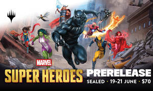 Marvel Superheroes Prerelease Ticket