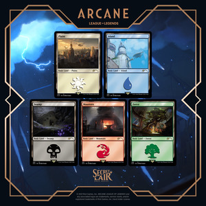Secret Lair: Drop Series - Secret Lair x Arcane (Lands)