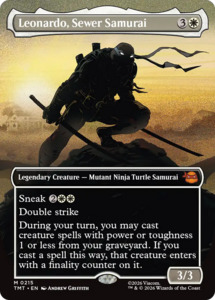 Leonardo, Sewer Samurai (Borderless) [Teenage Mutant Ninja Turtles]