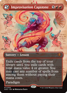 Secrets Of Strixhaven: Improvisation Capstone (Borderless) [Secrets of Strixhaven]