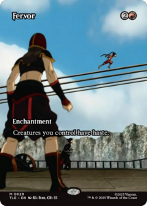 Avatar The Last Airbender Eternal Legal: Fervor (Borderless) [Avatar: The Last Airbender: Eternal-Legal]