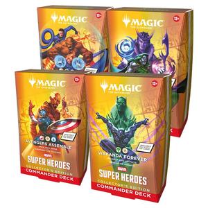 Marvel Super Heroes: Marvel Super Heroes Commander Deck Case (Collector's Edition)