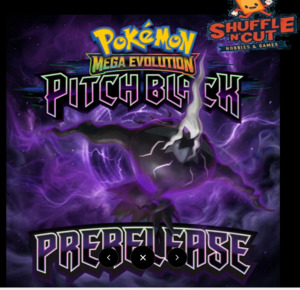 Events: Pokemon - PITCH BLACK Pre-Release Ticket