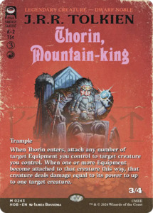 Thorin, Mountain-king (Borderless) [The Hobbit]