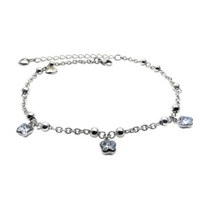 Products: Butterfly Anklet (SS) - With Swarovski Elements Shuzi