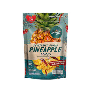 Thai Snacks Instant Meal: Sunny C Dehydrated Pineapple Slices (Salt & Chilli) - 80g