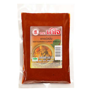 Chilli Pastes: Massaman Curry Paste Nam Jai Brand - 500g