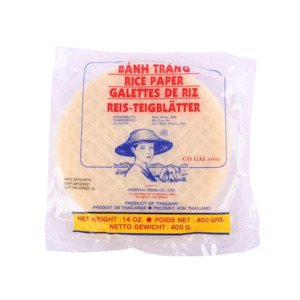 Farmer Round Rice Papers 22cm - 400g (Chef’s Recommenced)