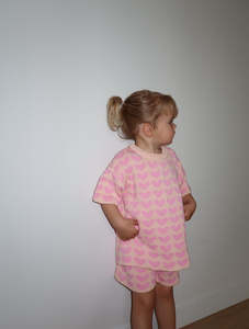 Knits: Mini Hearts Knit Set