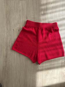 Warehouse Sale: Cherry crochet shorts