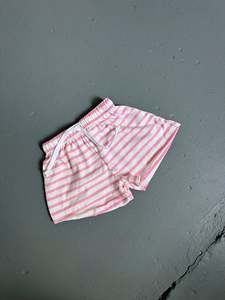 Pink Stripe Shorties