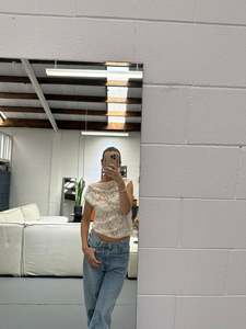 Lace off the shoulder