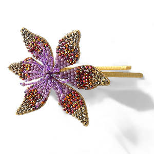 Luxury Diamante Gold Hair Accessories: The Magnolia Beauty Girls Crystal Headband