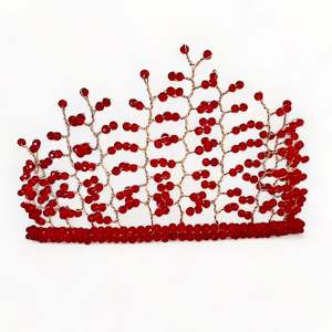 Girls Designer Hair Accessories: The Czarina hand crafted girls crystal Crown