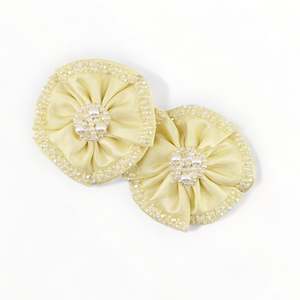 Girls Designer Hair Accessories: The Florian Girls Designer Lemon Flower Clip Set
