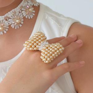 Stargazer And Dreamers: The Alice Bow Pearl Designer Ring
