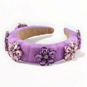 Luxury Lilac Hair Accessories: The Rosa Girls Lilac Headband