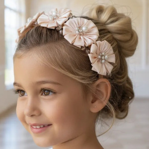 The Pretty Petunia Girls Flower Headband