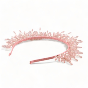 The Designers Favourites: The Laelyn Girls Pink Crystal Headband